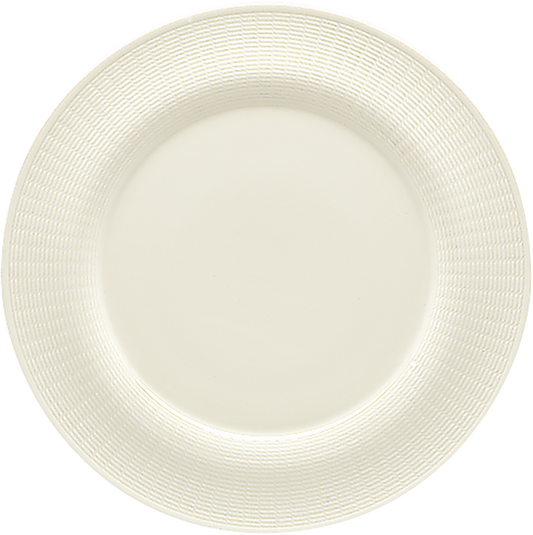 BHS tabletop AG Teller flach rund Fahne Relief 27cm für die professionelle Gastronomie
