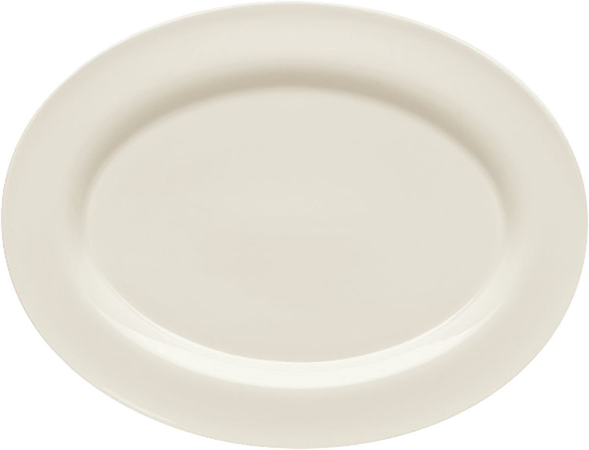 BHS tabletop AG Platte oval Fahne 29x22cm für elegante Speisenpräsentation