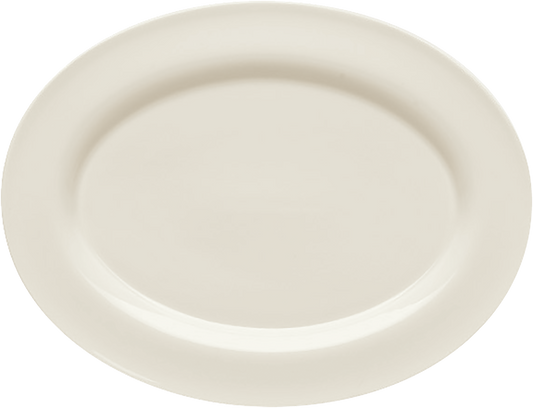 BHS tabletop AG Platte oval Fahne 29x22cm für elegante Speisenpräsentation