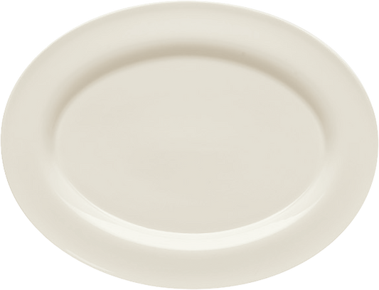 BHS tabletop AG Platte oval Fahne 33x25cm für die elegante Präsentation von Speisen.