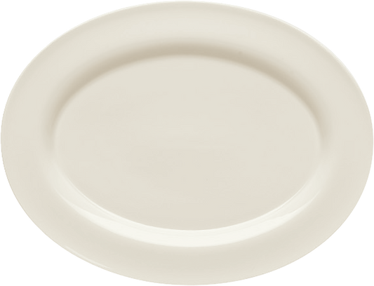 BHS tabletop AG Platte oval Fahne 38x30cm für die ansprechende Speisenpräsentation