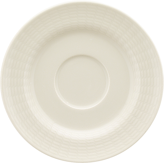 BHS tabletop AG Kombi-Untertasse rund Relief 16cm für die Gastronomie