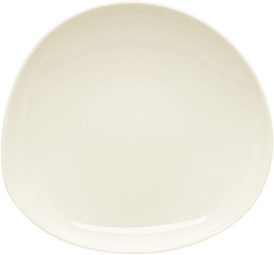 BHS tabletop AG Teller tief asymmetrisch coup 28cm für moderne Foodpräsentation