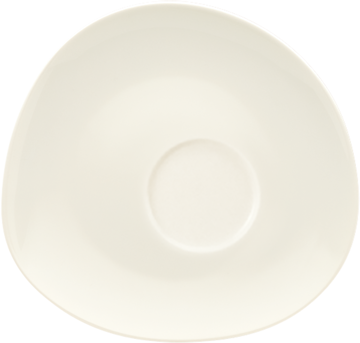 BHS tabletop AG Untertasse asymmetrisch 12cm für die Präsentation von Speisen