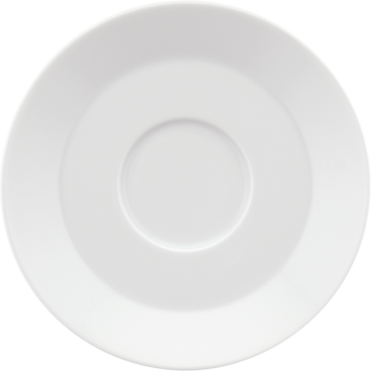 BHS Kombi-Untertasse rund 16cm aus Porzellan für Gastronomie