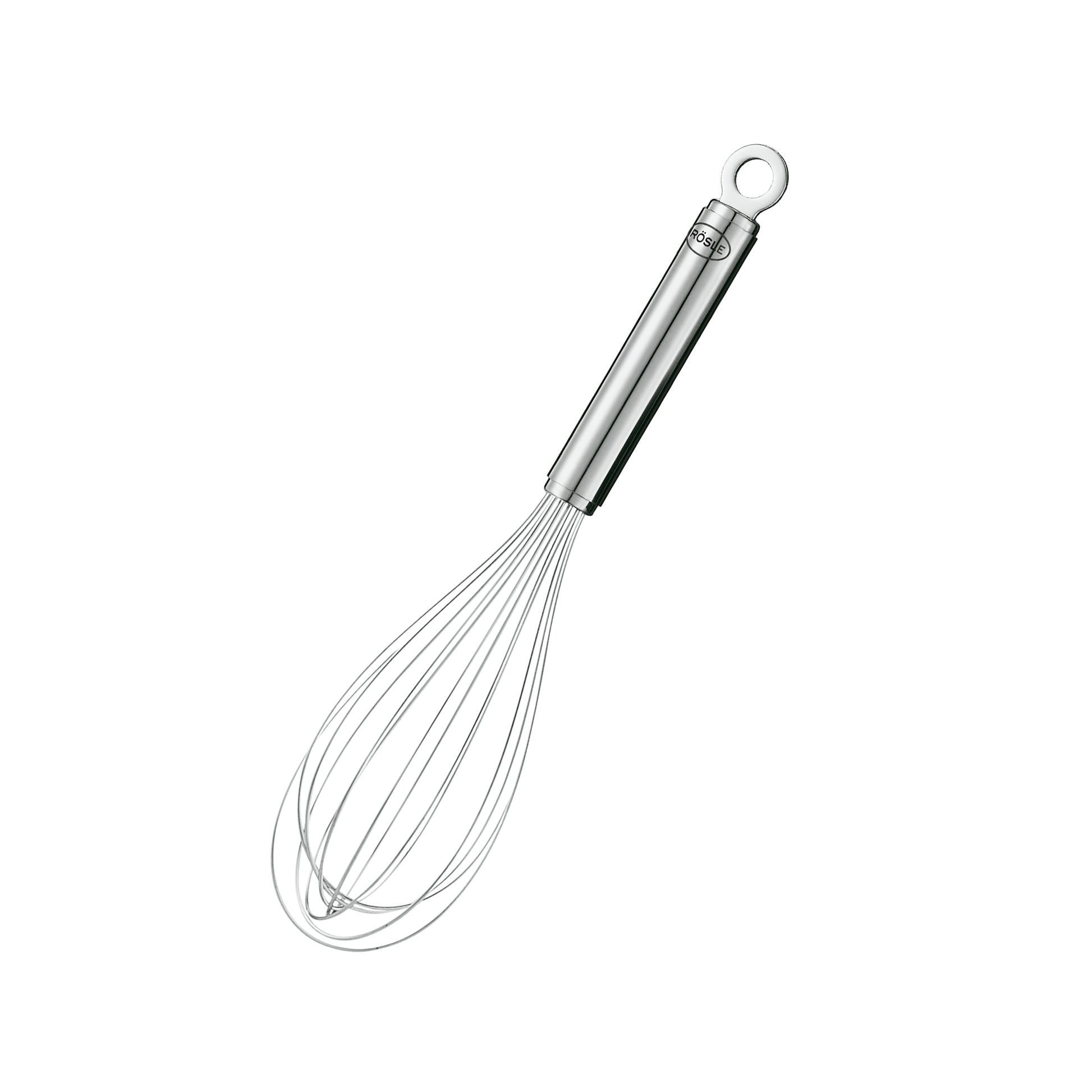 RÖSLE Schneebesen 17 cm - Edelstahl, ideal zum Aufschlagen von Saucen und Cremes