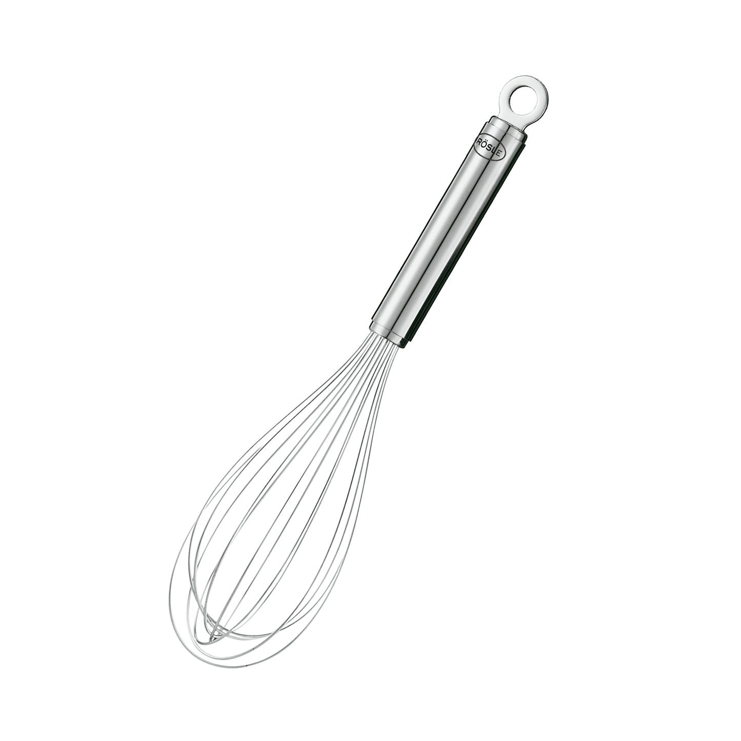 RÖSLE Schneebesen 22 cm aus Edelstahl für das Aufschlagen von Teigen und Saucen.