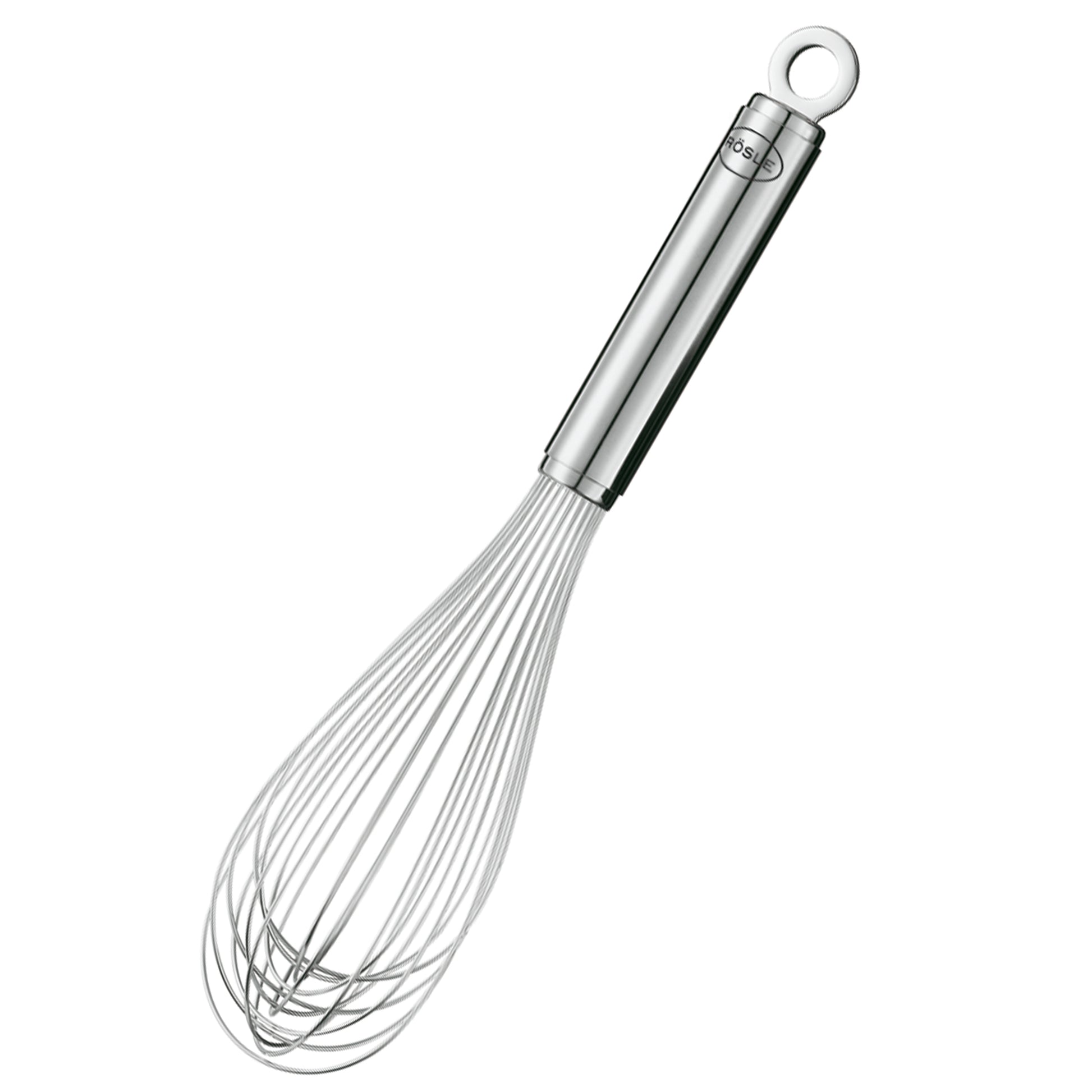 RÖSLE Schlagbesen 32 cm für das Aufschlagen von Sahne und Eiweiß.