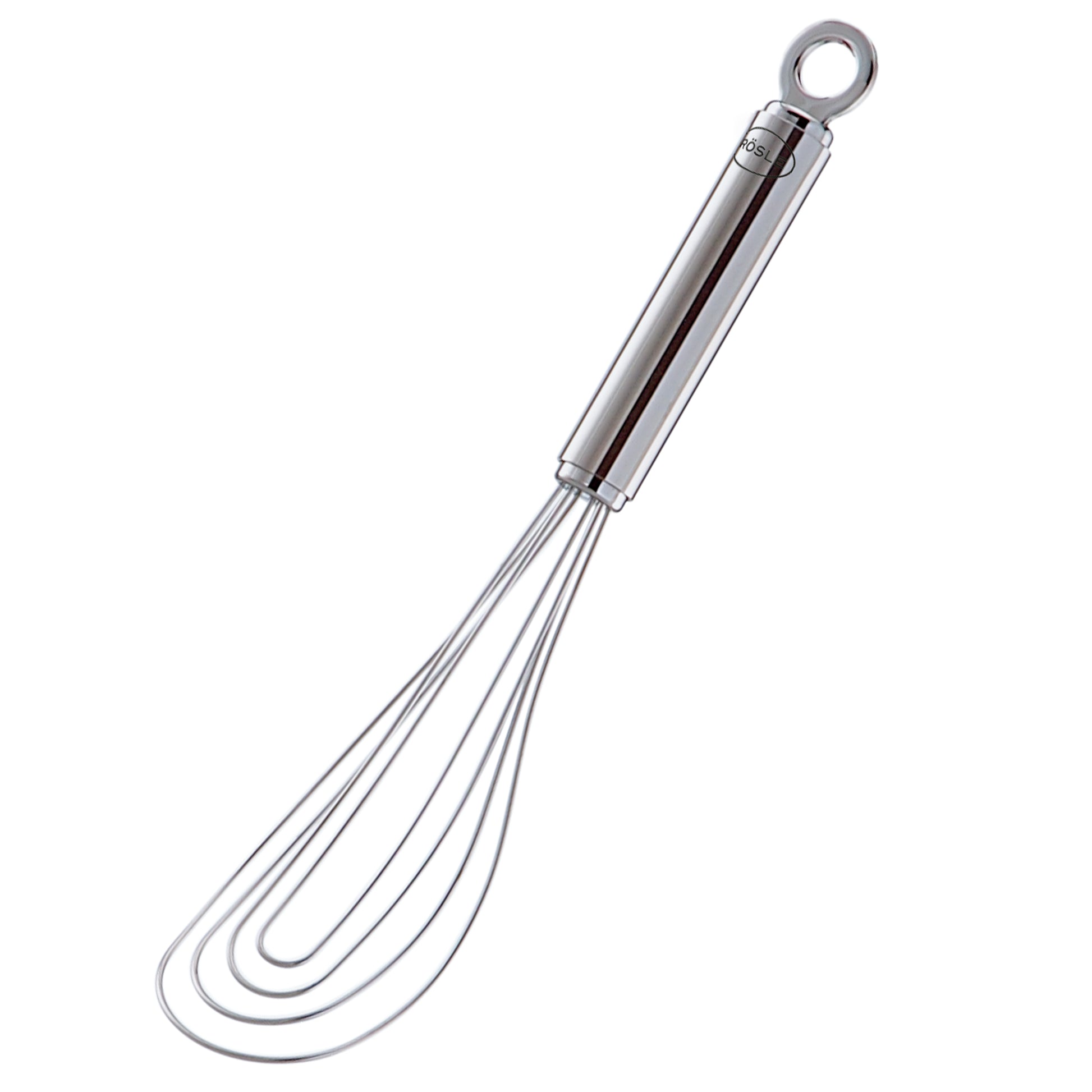 RÖSLE Tellerbesen 27 cm – ideal zum Unterheben von Zutaten