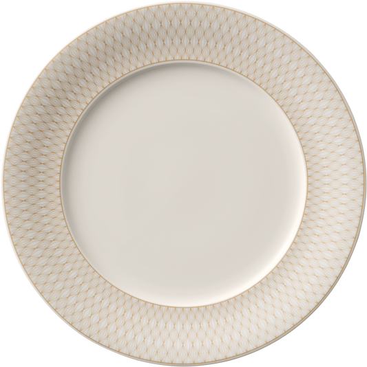 BHS tabletop AG flacher Teller rund Fahne 26cm für elegante Speisenpräsentation
