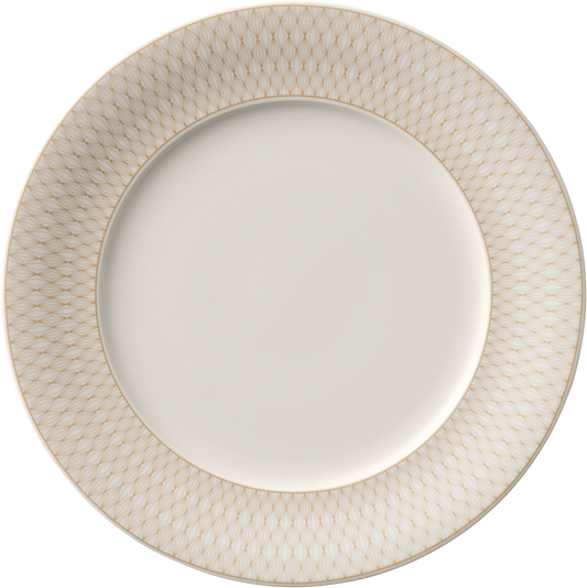 BHS tabletop AG Teller flach rund Fahne 28cm für die ansprechende Präsentation von Speisen in der Gastronomie.