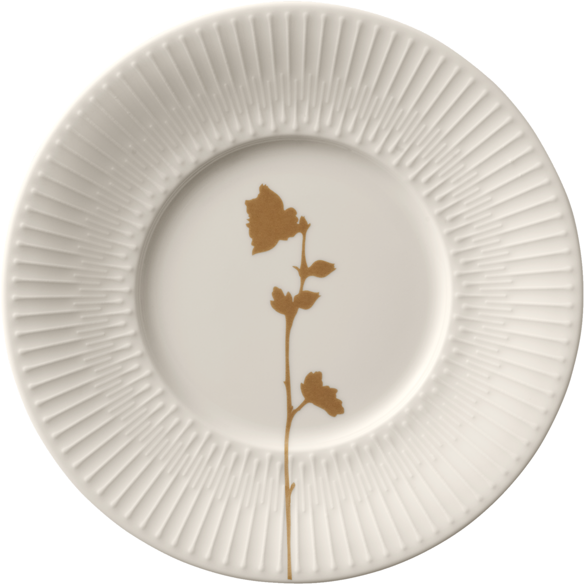 BHS tabletop AG Teller flach rund Fahne Relief 16cm für elegante Speisenpräsentation in der Gastronomie.