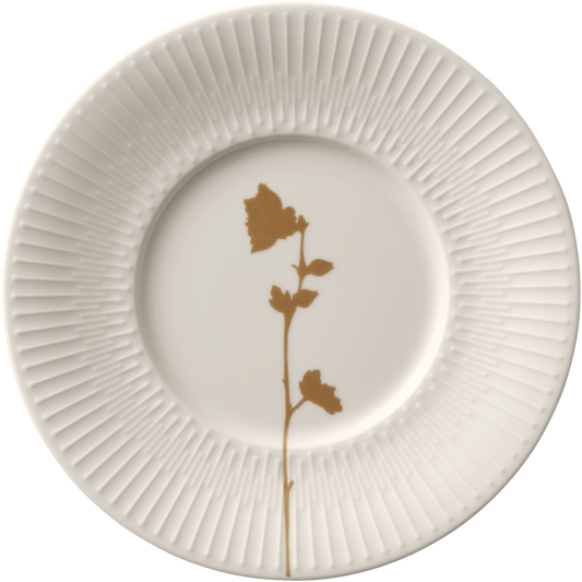 BHS tabletop AG Teller flach rund Fahne Relief 16cm für elegante Speisenpräsentation in der Gastronomie.
