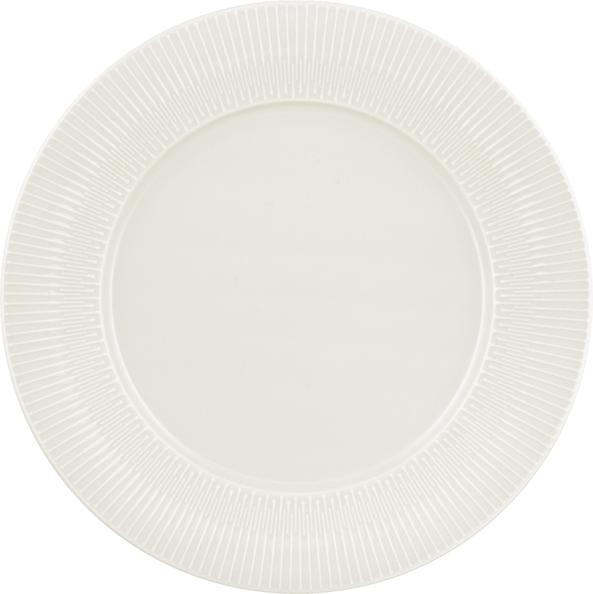 BHS tabletop AG Teller flach rund Fahne Relief 28cm für elegante Speisenpräsentation in der Gastronomie