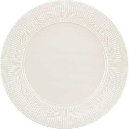 BHS tabletop AG Teller flach rund Fahne Relief 28cm für elegante Speisenpräsentation in der Gastronomie