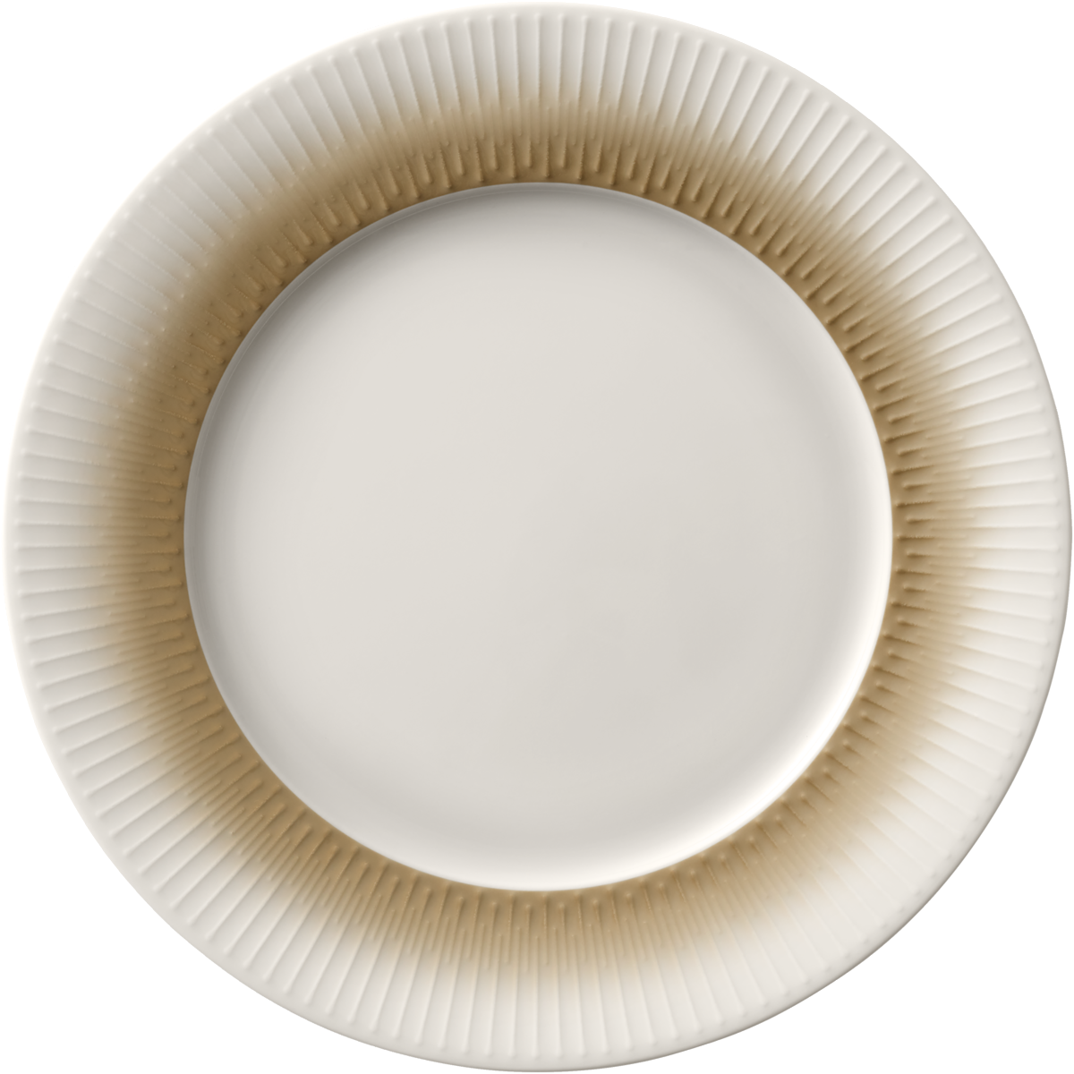 BHS tabletop AG Teller flach rund Fahne Relief 31cm für ansprechende Foodpräsentation