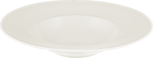 BHS tabletop AG Teller tief rund Fahne Relief 28cm für ansprechende Speisenpräsentation