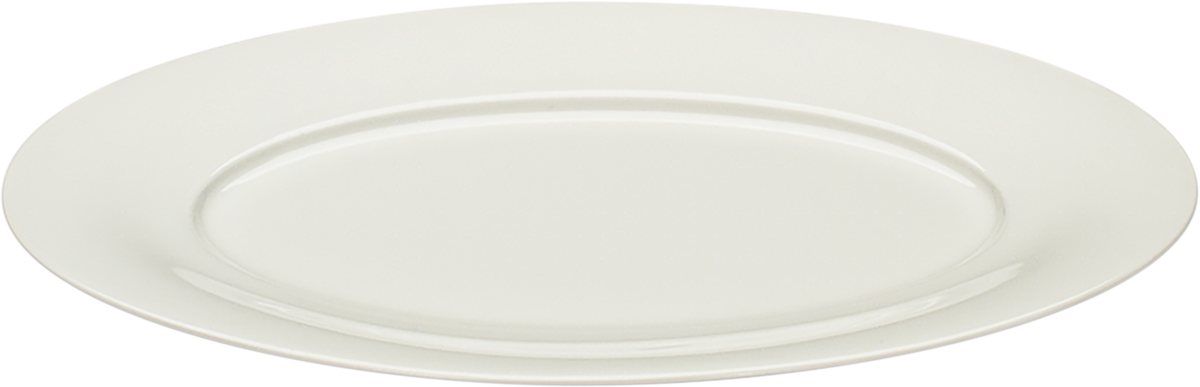 BHS tabletop AG Platte oval Fahne 24x15cm für elegante Speisenpräsentation