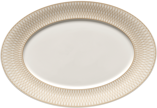 BHS tabletop AG Platte oval Fahne 24x15cm - SOUL