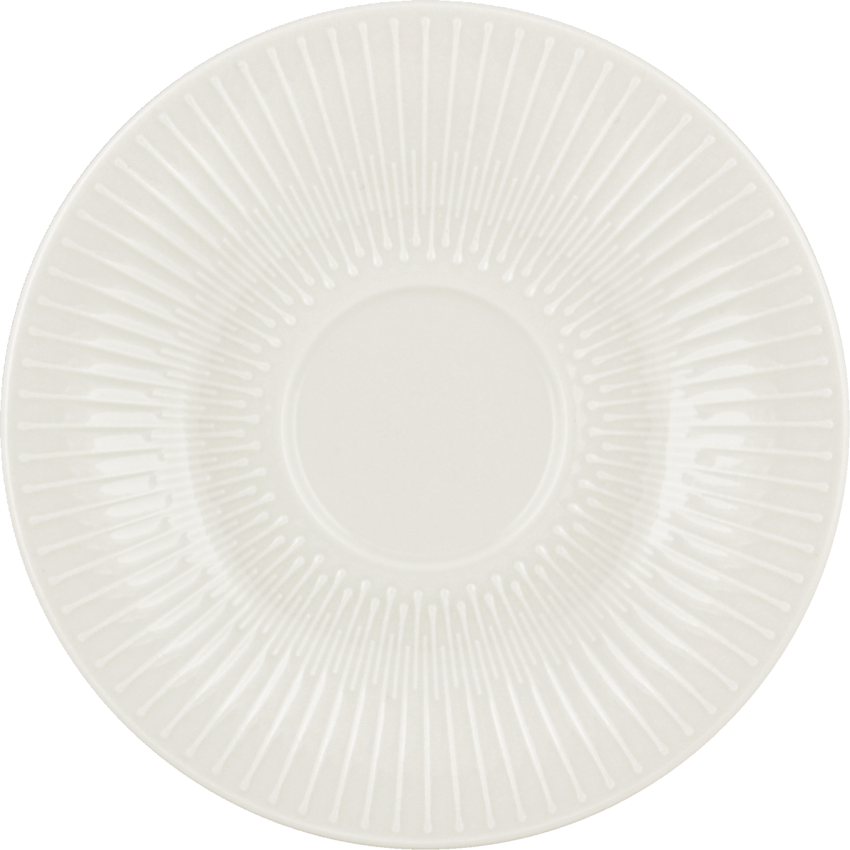 BHS tabletop AG Kombi-Untertasse rund Relief 16cm für Gastronomie