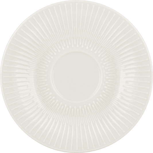 BHS tabletop AG Kombi-Untertasse rund Relief 16cm für Gastronomie
