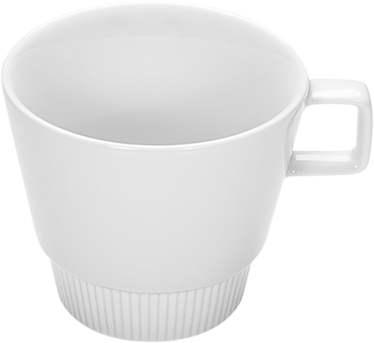 BHS tabletop AG Obertasse Relief 0.25l für Kaffee und Tee im Gastronomiebereich