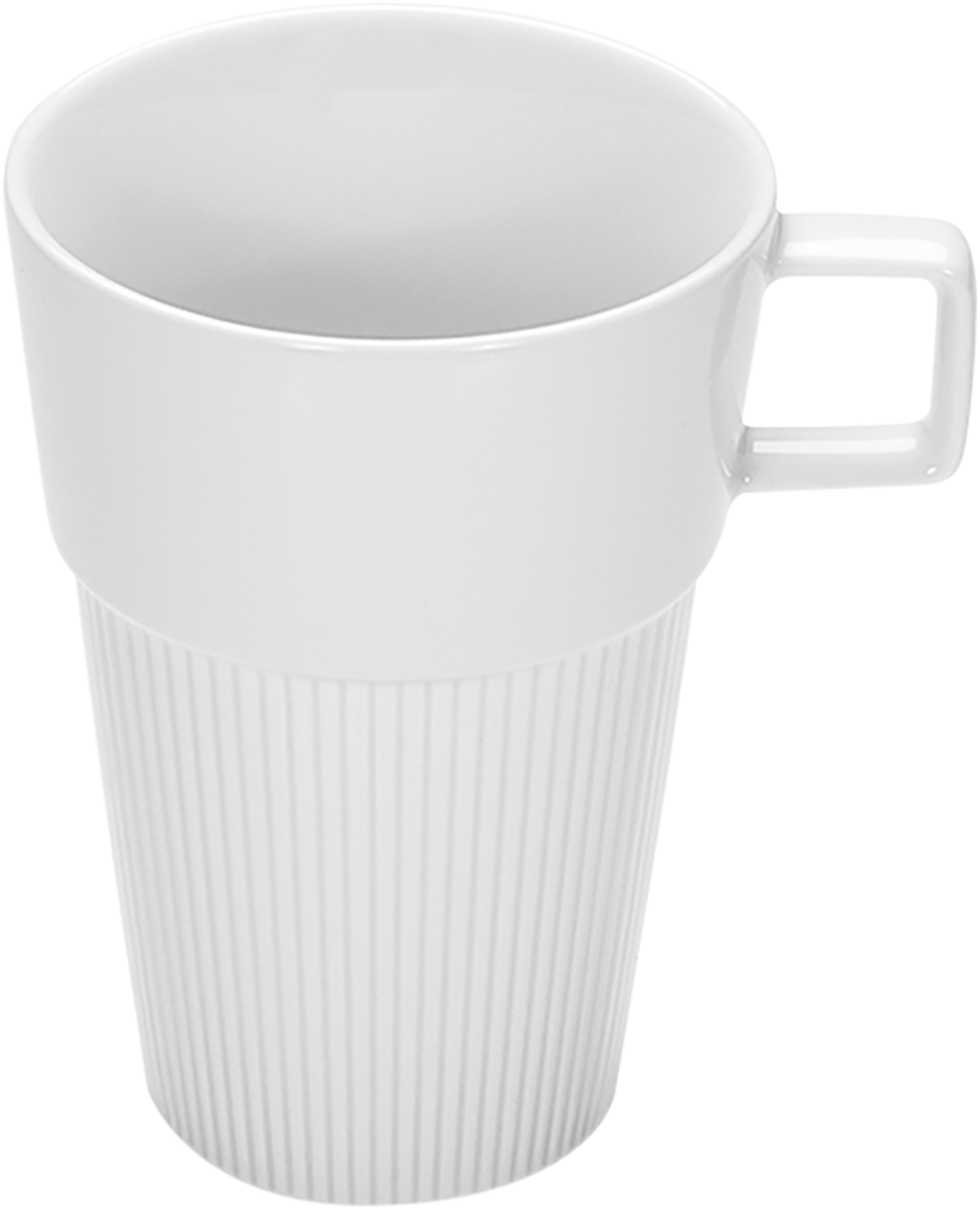 BHS tabletop AG Becher Relief 0.40l für Kaffee im Gastronomiebereich