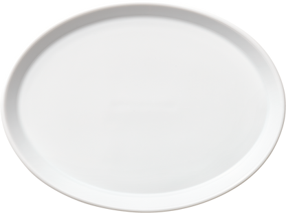 BHS tabletop AG Teller flach oval coup 28x21cm - ideal für die Präsentation von Speisen