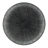 Churchill Super Vitrified Studio Prints Agano Black Teller Flach Coup 28,8cm