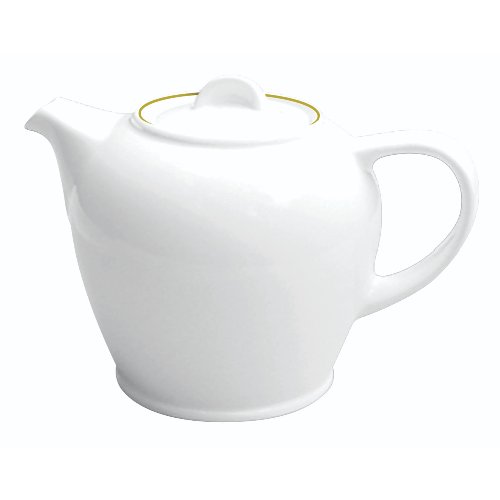 Alchemy Gold Banded Kaffeekanne 1 Liter für Gastronomie und gewerbliche Nutzung