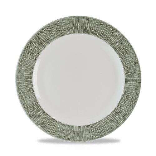 Churchill Super Vitrified Bamboo Teller flach, 26,1 cm, für Gastronomie
