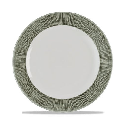 Churchill Super Vitrified Bamboo Teller, ideal für Gastronomiebetriebe, spülmaschinengeeignet.