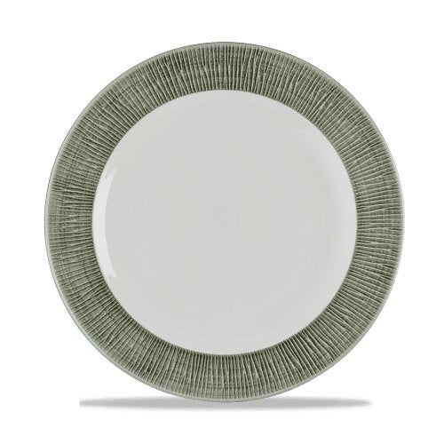 Churchill Super Vitrified Bamboo Teller, ideal für Gastronomiebetriebe, spülmaschinengeeignet.