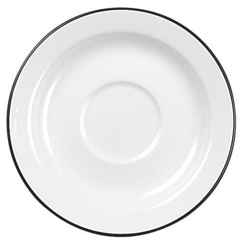Alchemy Mono Untertasse 15cm aus feinem Porzellan für Gastronomie