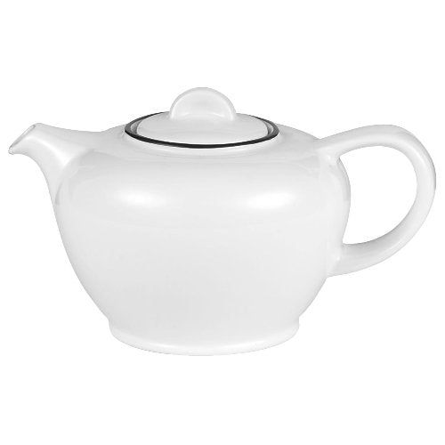 Alchemy Mono Teekanne 41,25cl aus feinem Porzellan für Gastronomie und gewerbliche Nutzung