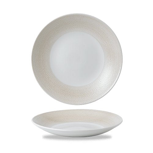 Churchill Super Vitrified Isla Spinwash Sand Teller 27cm für Gastronomie