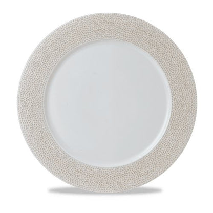 Churchill Super Vitrified Isla Spinwash Sand Präsentationsteller 30,5cm für gastronomische Nutzung