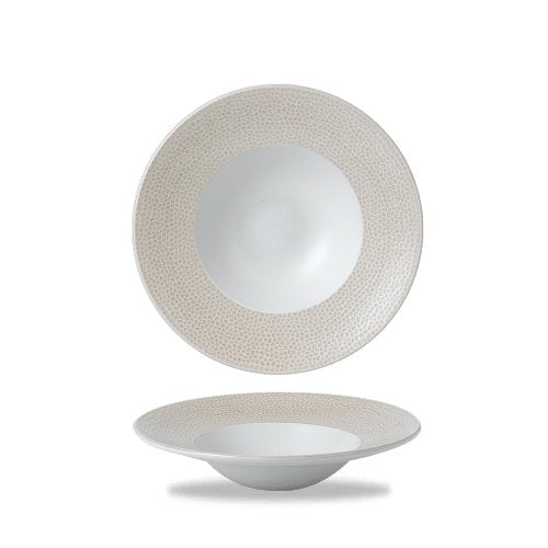 Churchill Super Vitrified Isla Spinwash Sand Teller Tief 24cm für Gastronomie