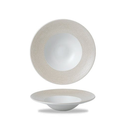 Churchill Super Vitrified Isla Spinwash Sand Teller Tief 24cm für Gastronomie