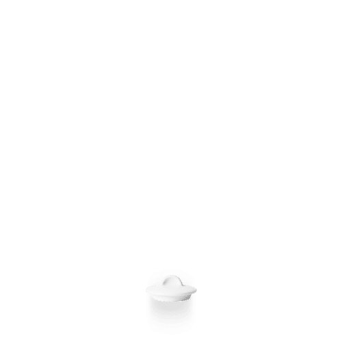 Alchemy Ersatzdeckel für Zuckerdose aus feinem Porzellan, ideal für Gastronomie.