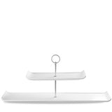 Alchemy Balance Rechteckig Etagere 2Tlg. 56x15,3/30x14,5cm