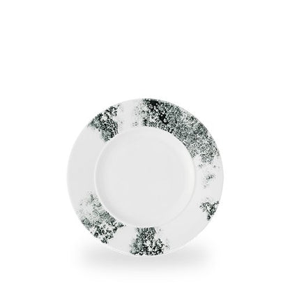 Alchemy Ambience Smoke Black flacher Teller 21,7 cm für gastronomische Präsentationen