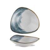 Churchill Super Vitrified Stonecast Accents Blueberry Schale Dreieck. 23.5cm / 60cl Stonecast
