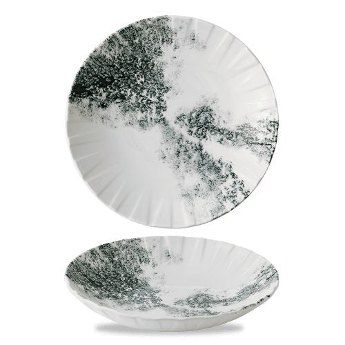 Alchemy Abstract Coupe Schale 21cm aus feinem Porzellan für Gastronomie