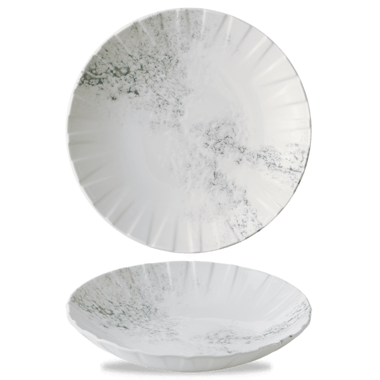 Alchemy Abstract Coupe Schale 27,1cm aus feinem Porzellan für Gastronomie