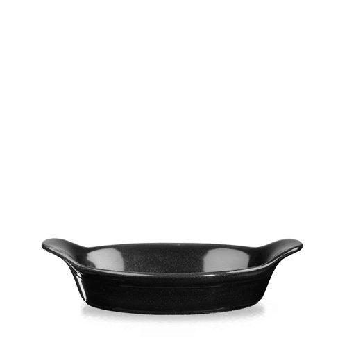 Churchill Super Vitrified Backform in Schwarz für Ofen- und Mikrowellenanwendungen