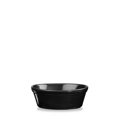 Churchill Super Vitrified Metallic Black Oval Pfanne für Ofen-zu-Tisch Einsatz