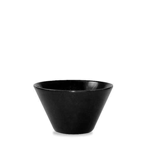 Churchill Super Vitrified Oynx Schwarze Schale für Gastronomie