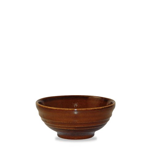 Churchill Super Vitrified Cinnamon Ripple Schale 12cm für Beilagen und Gerichte