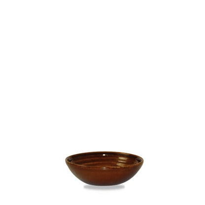Churchill Super Vitrified Cinnamon Ripple Schale für Beilagen und kleine Gerichte